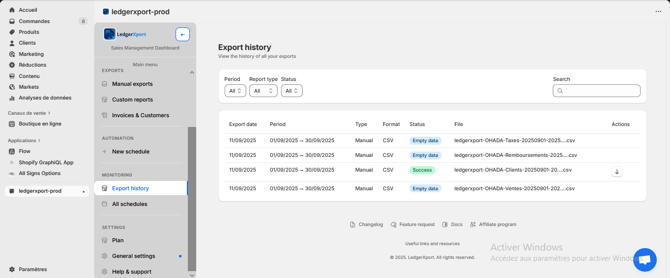 Report Management - Vertim Apps Docs